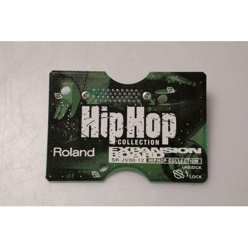 Carte Roland Hip Hop Collection Sr-Jv80-12 Pour Les Synthétiseurs De Séries Jv Xp Et Xv