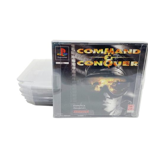 50 Protecteurs De Jeu Doubles Play Station 1 - Transparents 0,40 Mm