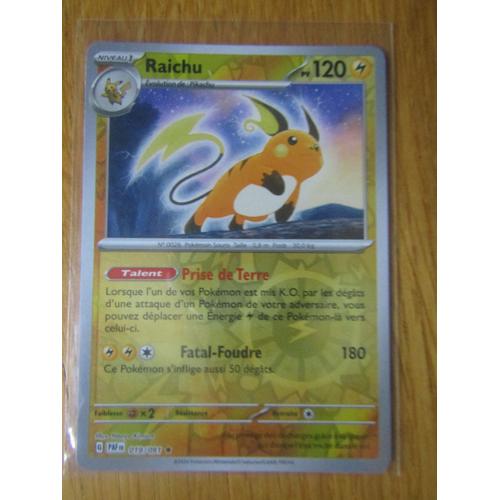 Raichu - Reverse - 019/091 - Destinees De Paldea