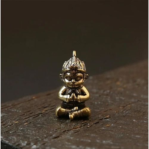 Black Myth Wukong Game Peripheral Keychain Brass Copper Coin Car Pendant Stereoscopic School Bag Luggage Car Pendant Decoration¿A3