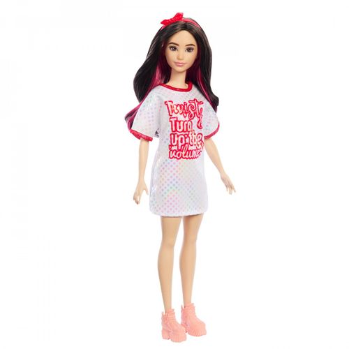 Poupée Barbie Fashionista Robe T-Shirt Hrh12