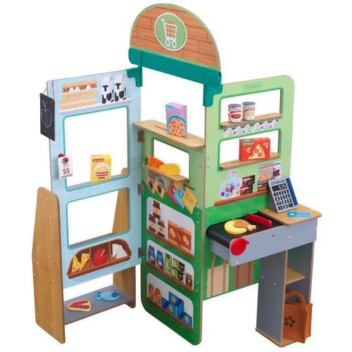 Kidkraft - Marchande Cuisine En Bois Pliable Let's Pretend