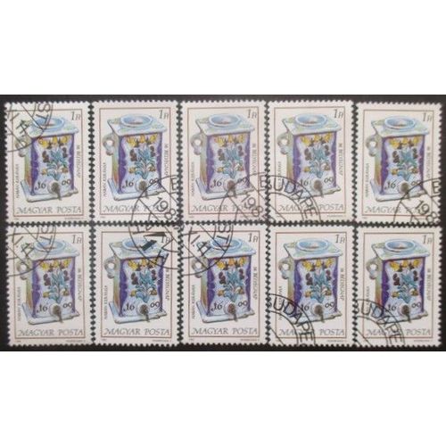 Hongrie N°3002 X 10 Oblitéré