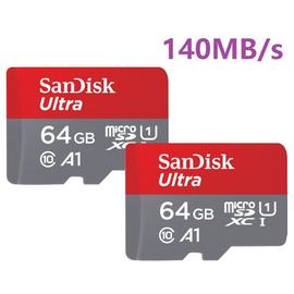SanDisk-carte Micro SD, 64 go, classe 10 UHS-I, vitesse de lecture