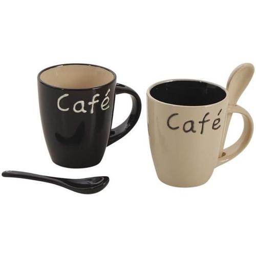 Mug À Café En Grès (Lot De 2)