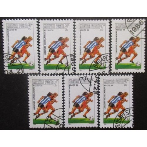 Hongrie N°3031 X 7 Oblitéré