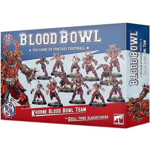 Blood Bowl - Team Khorne : Skull-Tribe Slaughterers