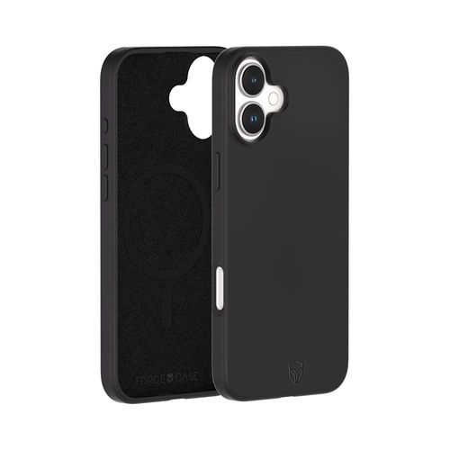 Coque Force Case Iphone 16 Magsafe Siliconne Noir