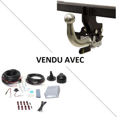 Attelage Opel Combo E L1 Y Compris Combo Life L1 (07/18-) Rdsoh + Faisceau Universel 7 Broches + Boitier Électronique - Gdw