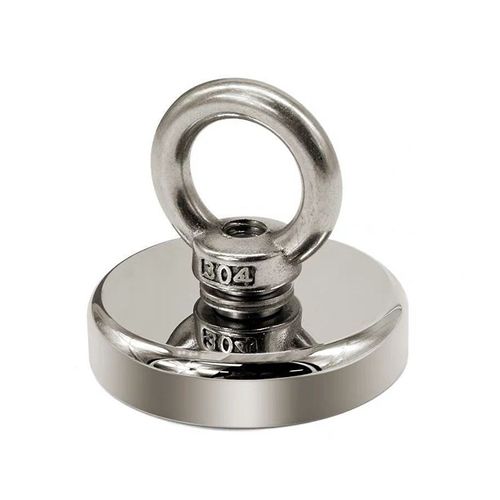 Aimant néodyme super puissant / aimant de pêche Argent 20 mm