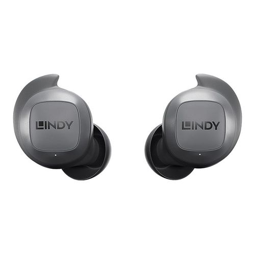 Lindy LE400W - Écouteurs sans fil avec micro - intra-auriculaire - Bluetooth - noir