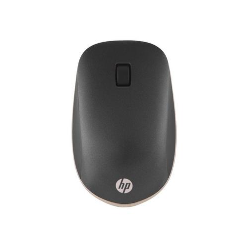 HP 410 Slim - Souris - droitiers et gauchers - 3 boutons - sans fil - Bluetooth 5.0 - argent cendré - pour Laptop 15, 15s