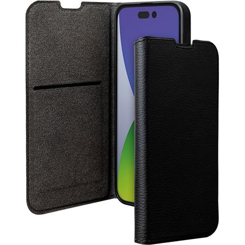 Folio Wallet Iphone 14 Pro Noir - 65% Plastique Recyclé Certifié Grs Bigben