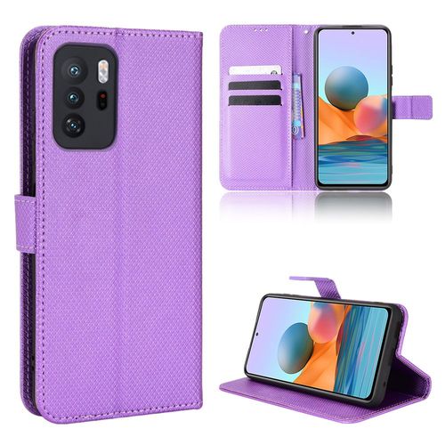 Coque Xiaomi Redmi Note 10 Pro 5g,Etui Pour Xiaomi Redmi Note 10 Pro 5g,Coque En Cuir Pour Xiaomi Redmi Note 10 Pro 5g,Convient A Etui La Xiaomi Redmi Note 10 Pro 5g,Violet