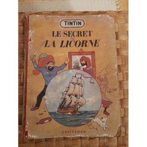 Tintin Le Secret De La Licorne, Casterman 1947