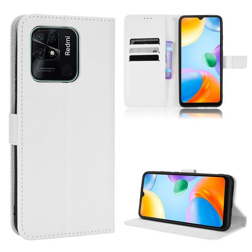Coque Xiaomi Redmi 10c,Etui Pour Xiaomi Redmi 10c,Coque En Cuir Pour Xiaomi Redmi 10c,Convient A Etui La Xiaomi Redmi 10c,Blanc