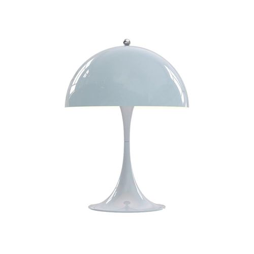 Louis Poulsen Lampe De Table Panthella Mini (Bleu Pâle - Acrylique Opalin Verni Et Aluminium)