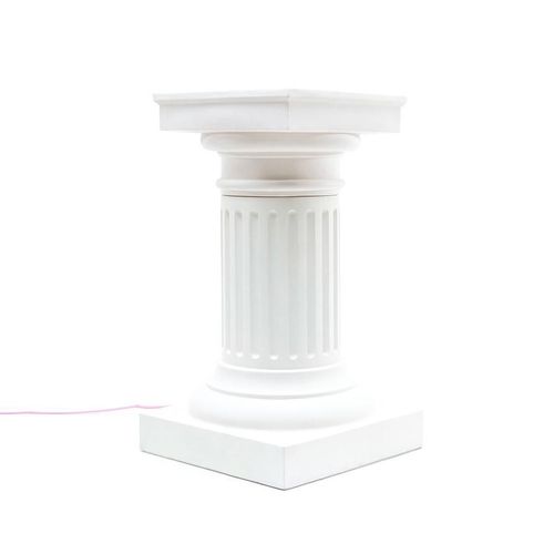 Seletti Lampe De Table Las Vegas (Blanc - Porcelaine Et Fibre De Verre)