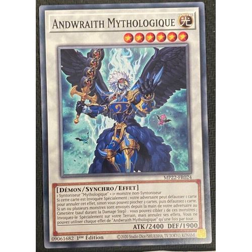Yu Gi Oh Mp22 Fr024 Andwraith Mythologique