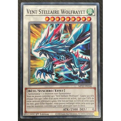 Yu Gi Oh Mp22 Fr146 Vent Stellaire Wolfrayet