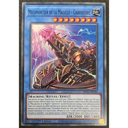 Yu Gi Oh Mp22 Fr140 Mécamortier De La Magiclé Garesverre