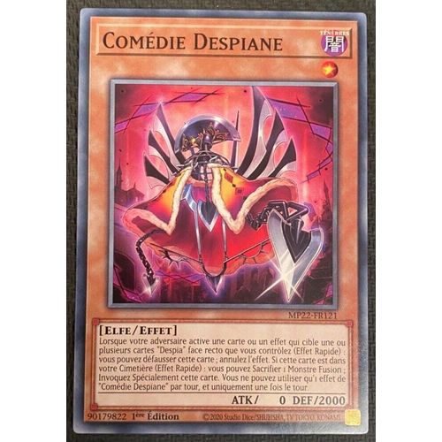Yu Gi Oh Mp22 Fr121 Comédie Despiane