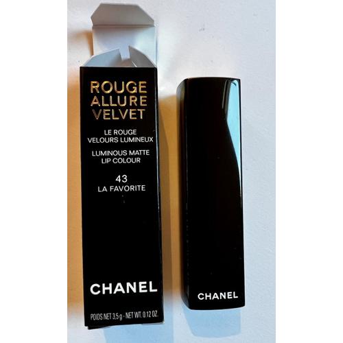 Chanel Rouge Allure Velvet - 43 La Favorite- 3,5g 