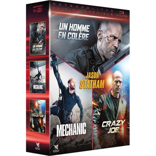 Jason Statham - 3 Films : Crazy Joe + Mechanic : Resurrection + Un Homme En Colère - Pack