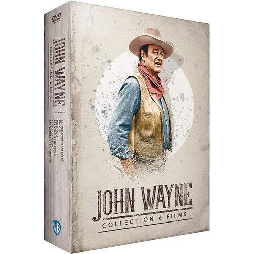 John Wayne - 6 Films : La Prisonnière Du Désert + Chisum + Rio Bravo + Voleurs De Trains + Le Fils Du Désert + Les Cordes De La Potence - Pack