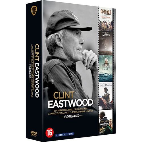 Clint Eastwood - Portraits - 5 Films Collection : Le Cas Richard Jewell + La Mule + Sully + American Sniper + Invictus - Pack