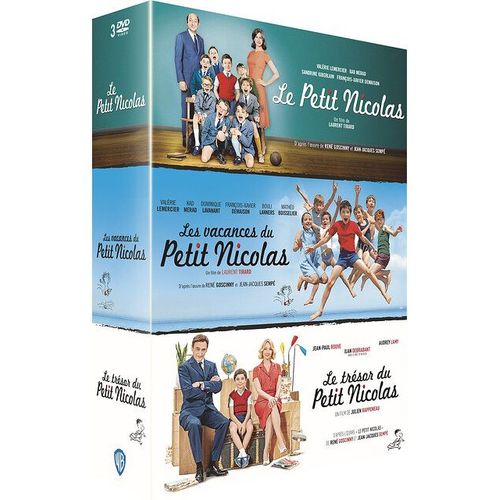 Le Petit Nicolas + Les Vacances Du Petit Nicolas + Le Trésor Du Petit Nicolas - Coffret Intégral