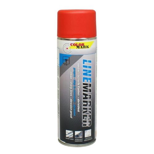 Peinture De Marquage Au Sol Rouge Spray 500ml Colormark
