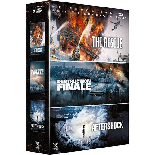 Coffret Catastrophe - 3 Films : The Rescue + Aftershock + Destruction Finale - Pack