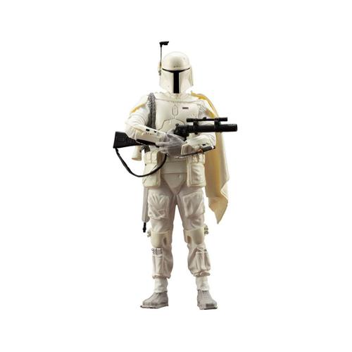 Star Wars - Statuette Artfx+ 1/10 Boba Fett White Armor Ver. 18 Cm