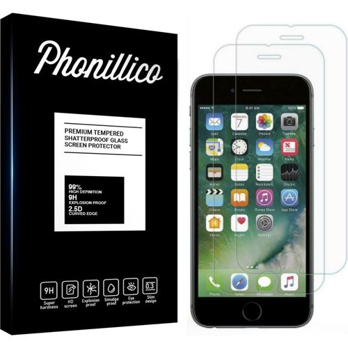 Verre Trempé Pour Iphone 6 / 6s [Pack 2] Film Vitre Protection Ecran Ultra Resistant Phonillico®
