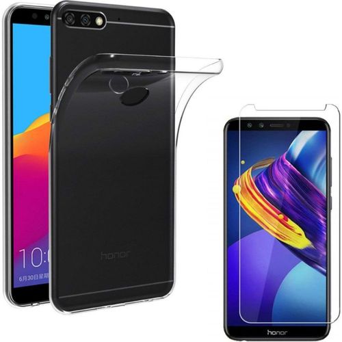 Coque Pour Huawei Honor 7c Et Verre Trempé Film Protection Ecran Phonillico®