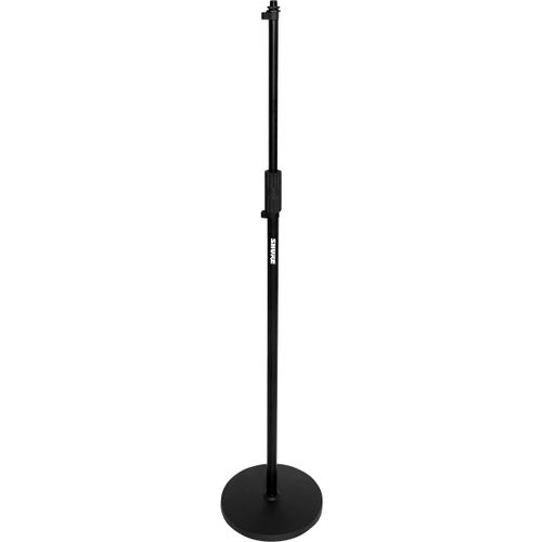 Pied de Micro Réglable en Hauteur Base Ronde 25cm - Shure by Gator ASG SH-RBMICSTAND10