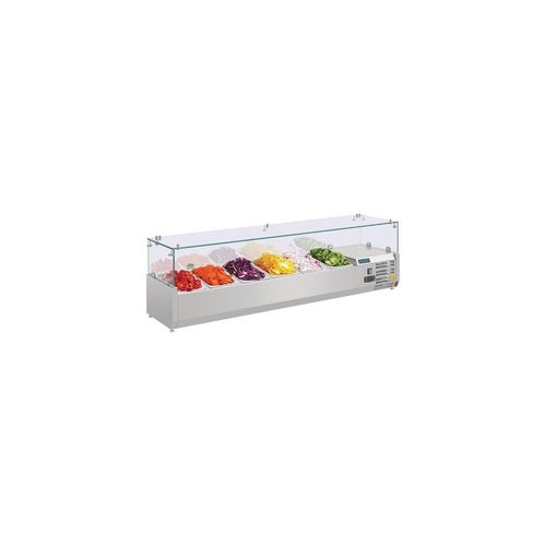 Vitrine réfrigérée 6x GN 1/4 Série G