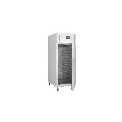 Armoire inox pâtissière réfrigérée tropicalisée positive 18 x (L)600 x (P)400 mm, sur roulettes, 350 W, 220 V - MONO