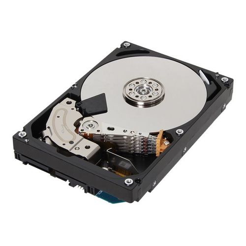 Toshiba MG04ACA200E - Disque dur - 2 To - interne - 3.5" - SATA 6Gb/s - nearline - 7200 tours/min - mémoire tampon : 128 Mo