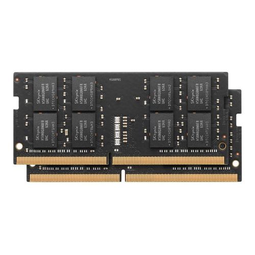Apple - DDR4 - kit - 32 Go: 2 x 16 Go - SO DIMM 260 broches - 2400 MHz / PC4-19200 - 1.2 V - mémoire sans tampon - non ECC
