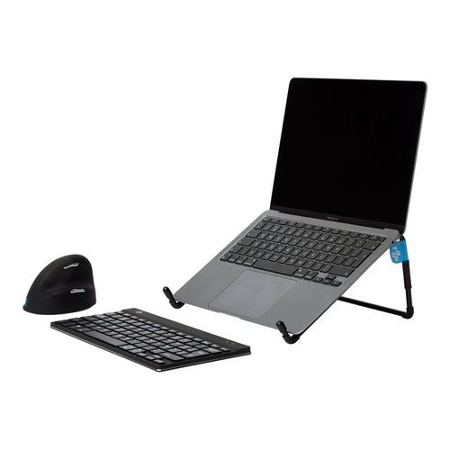 R-Go Support pour ordinateur portable Steel Travel - Support pour ordinateur portable - 10" - 22" - noir