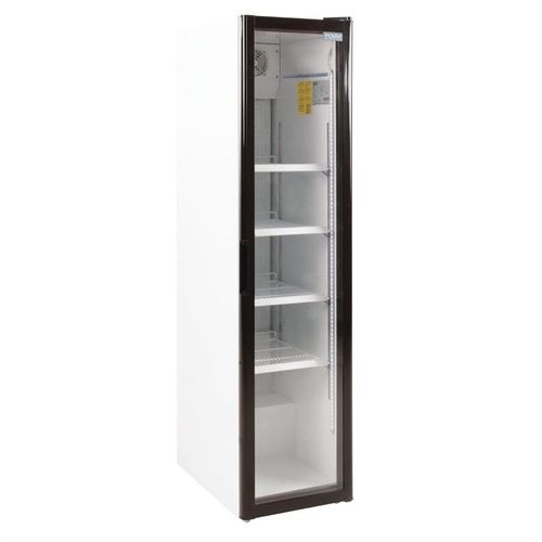 Armoire vitrée 300 Litres Slimline noir