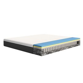 Emma | Matelas Hybride 200x200cm | Mémoire De Forme + Ressorts | Meilleur Choix Emma | Dos Apaisé | Soutien Et Respirabilité | 25 Cm