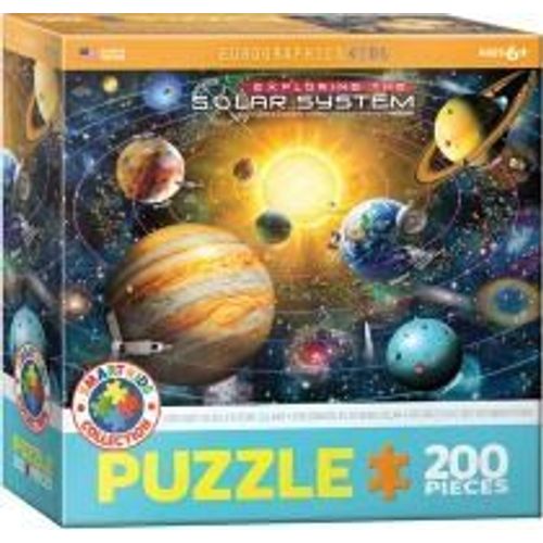 Puzzle Pièces Xxl - Exploring The Solar System - Puzzle 200 Pièces