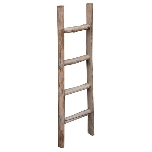 Echelle En Bois Avec Finition Antique Naturelle L29xpr6xh100 Cm