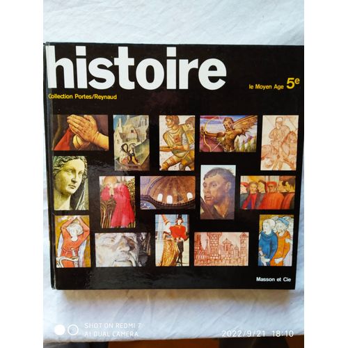 Alain Reynaud Et Autres, Histoire 5e, Le Moyen Âge, Masson Et Cie, 1971