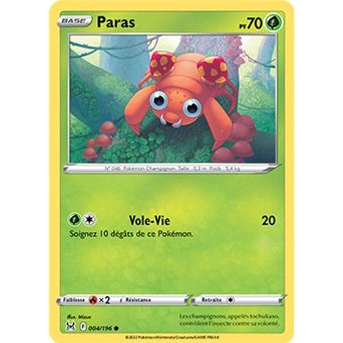 Paras - 004/196 - Origine Perdue
