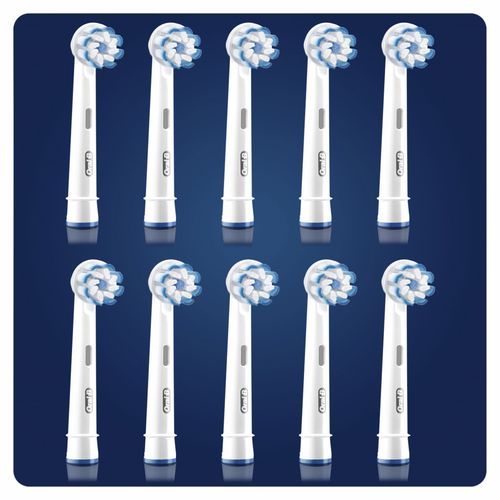 Oral-b Compatible - Sensitive Clean Toothbrush Head (10 Pcs)