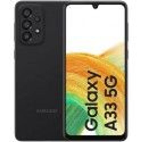 Samsung SM-A336B Galaxy A33 6 + 128 Go 6,4" 5G Génial Noir DS Wind3